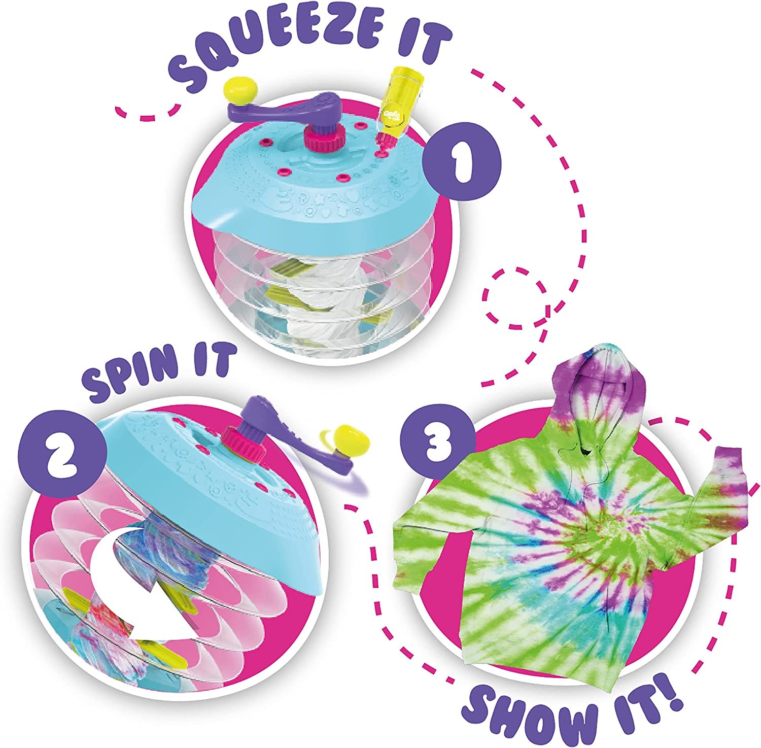 Tybo Tidy XL, Large TieDye Kit Fagan Toys