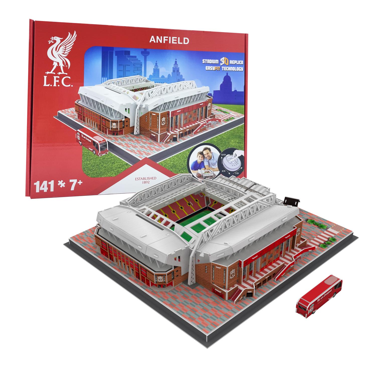Liverpool FC 3D Stadium Puzzle - Toymaster - Fagan Toys