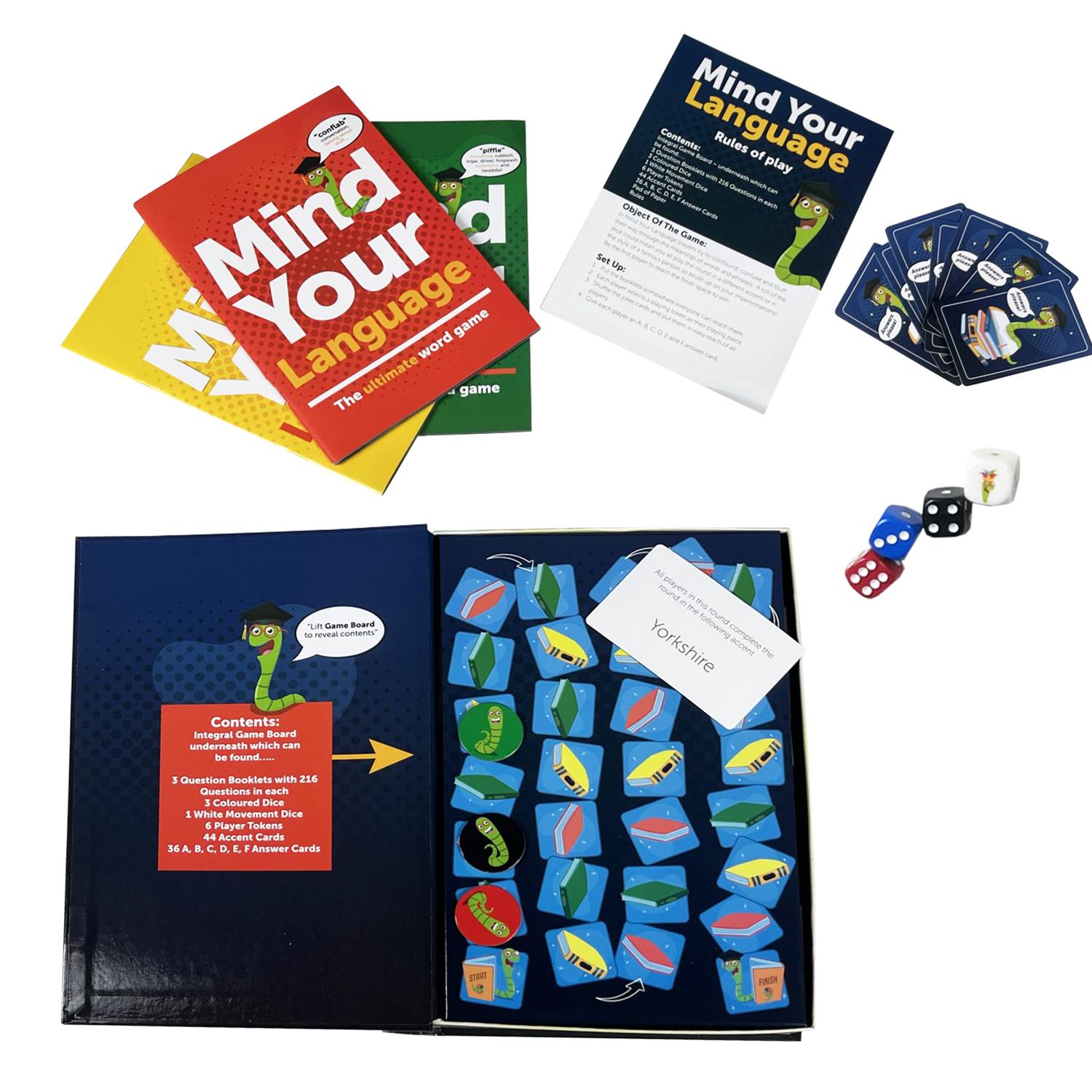 Mind Your Language Party Game - Toymaster - Fagan Toys
