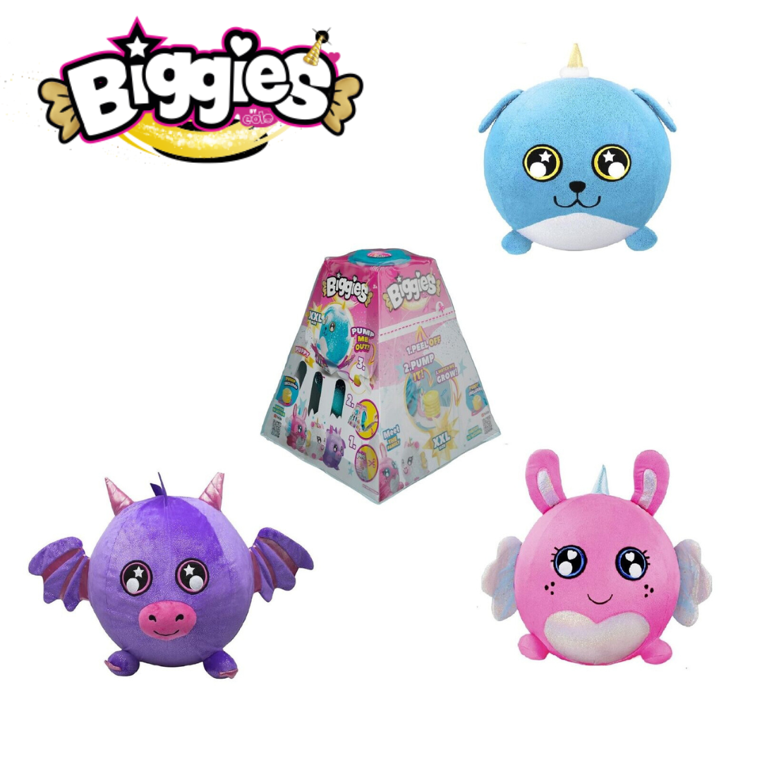 Biggies Inflatable Plush Assortment - Toymaster - Fagan Toys