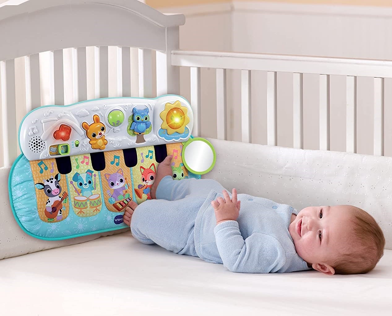 VTech Play & Dream Kicking Piano Baby Toy Fagan Toys