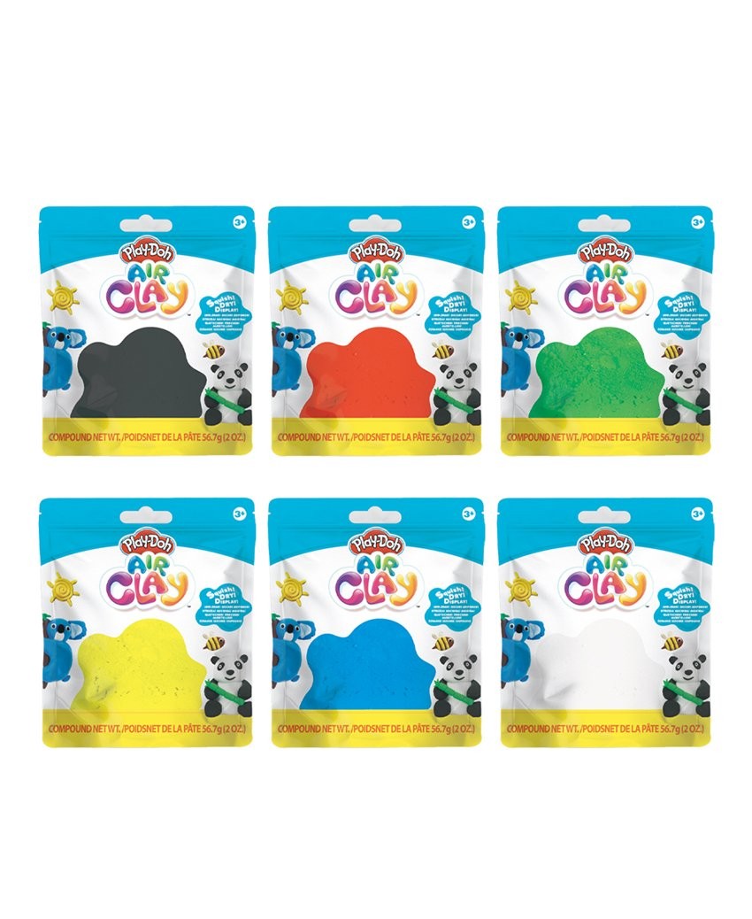 Play-Doh Air Clay 2oz Colours Assortment - Toymaster - Fagan Toys