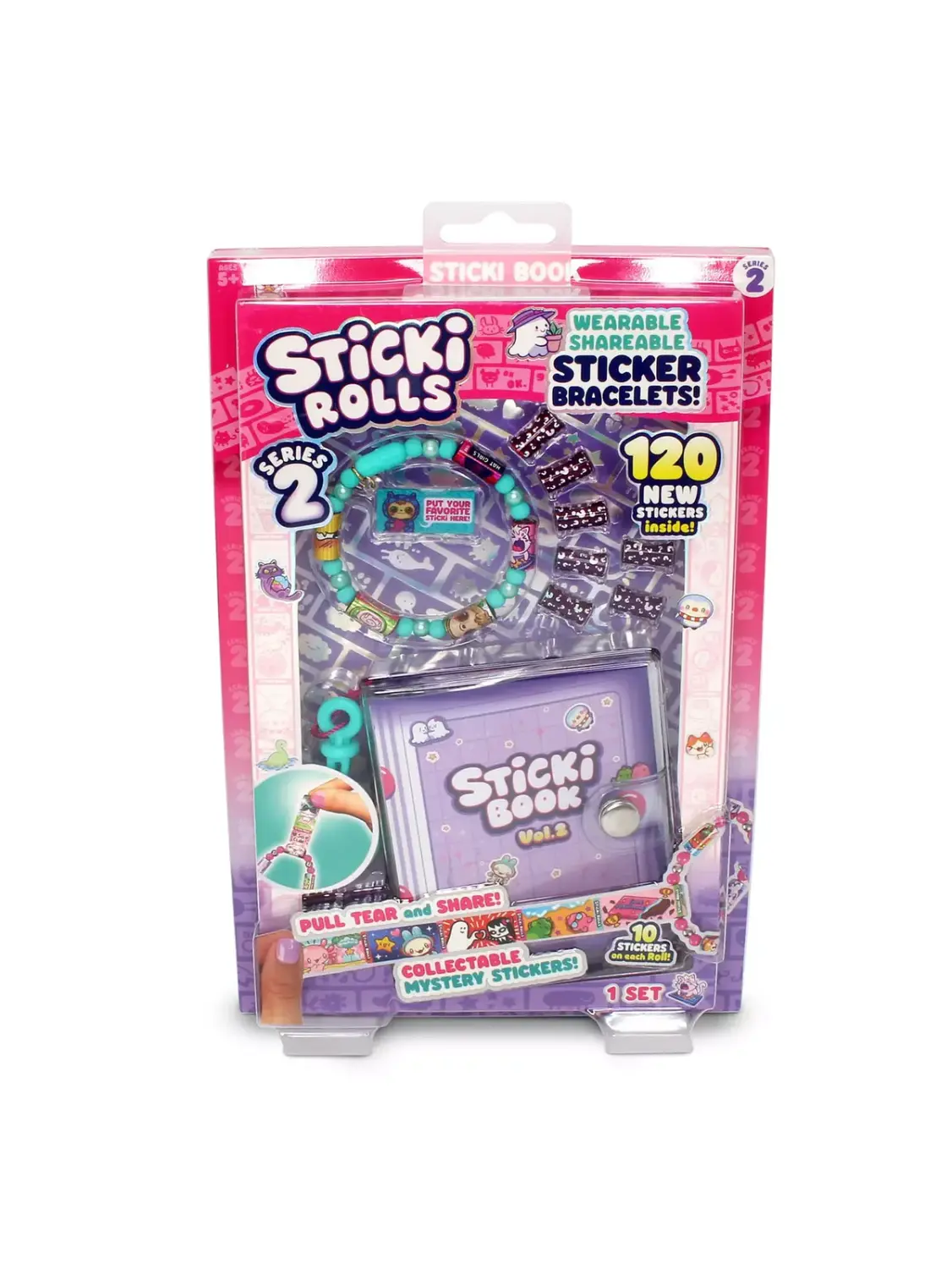 Sticki Rolls Sticki Book Pack S2 -  - Fagan Toys