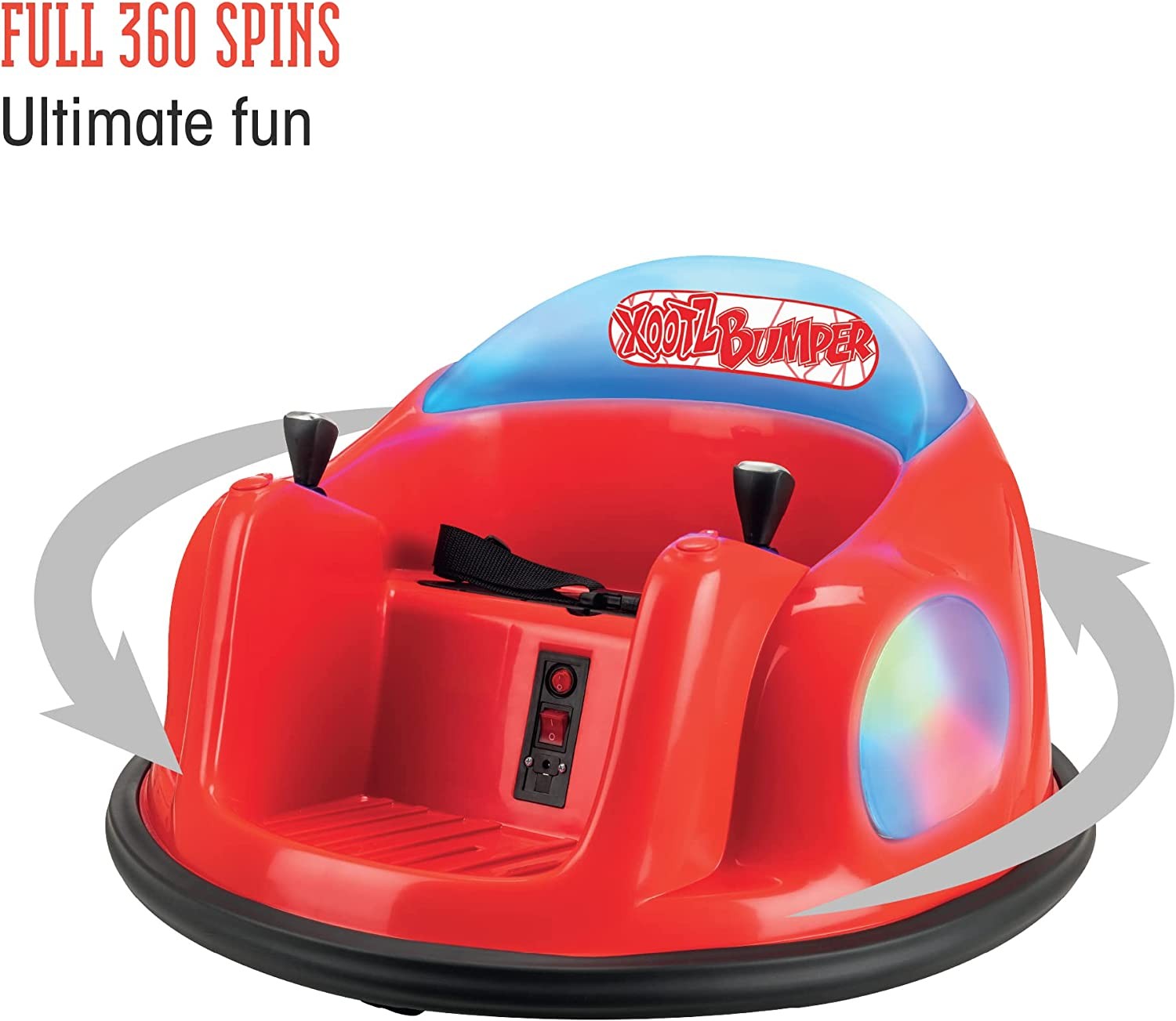 Xootz Toy Bumper Car, Kids Electric Rideon Car Fagan toys