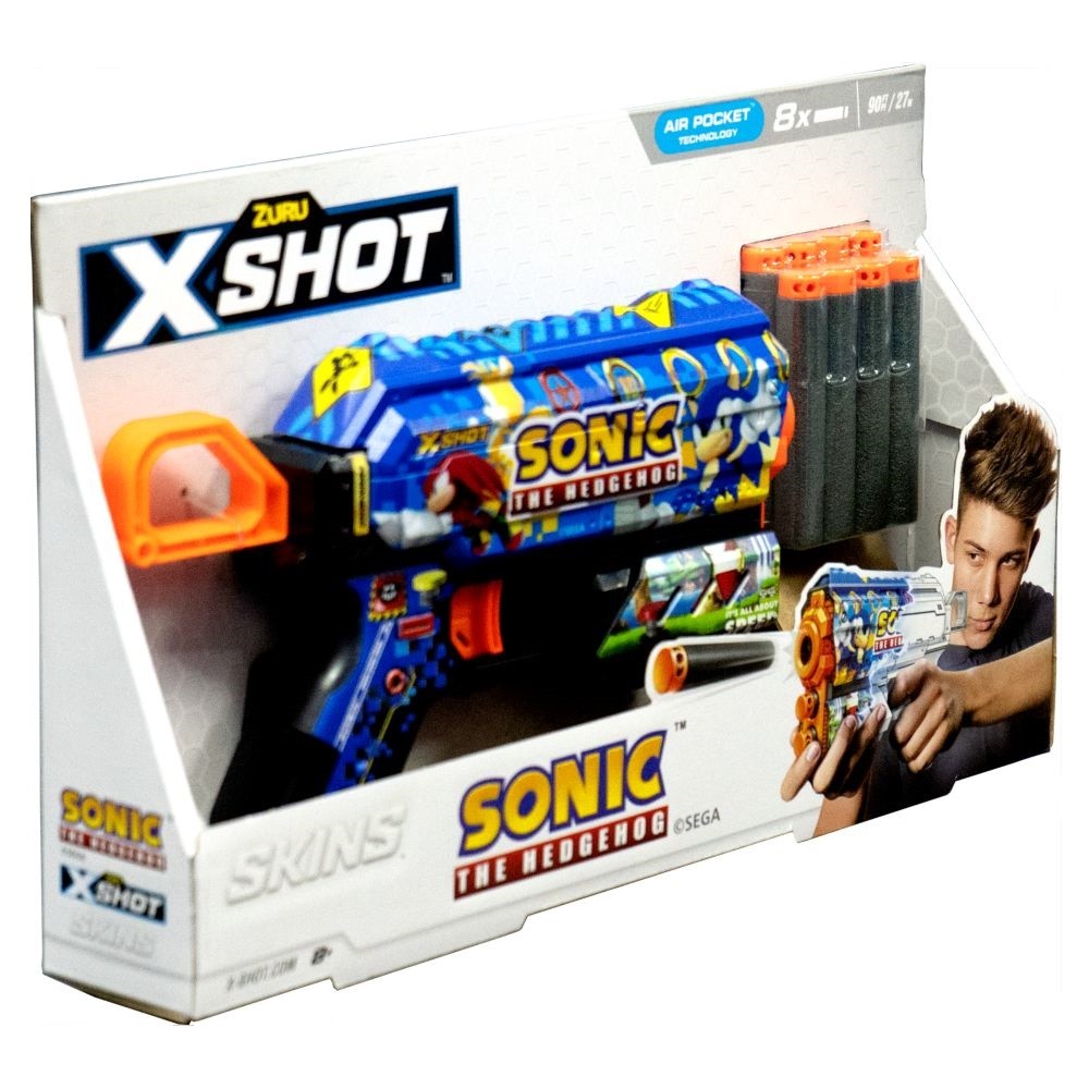 X-Shot Skins S1 Flux Sonic - Toymaster - Fagan Toys