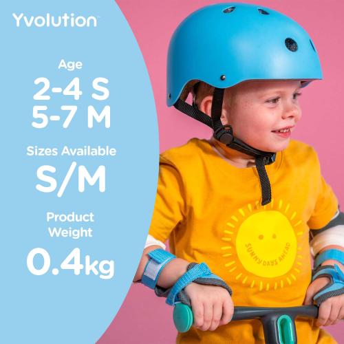 Yvolution Protective Helmet - Blue (Small) - Toymaster - Fagan Toys