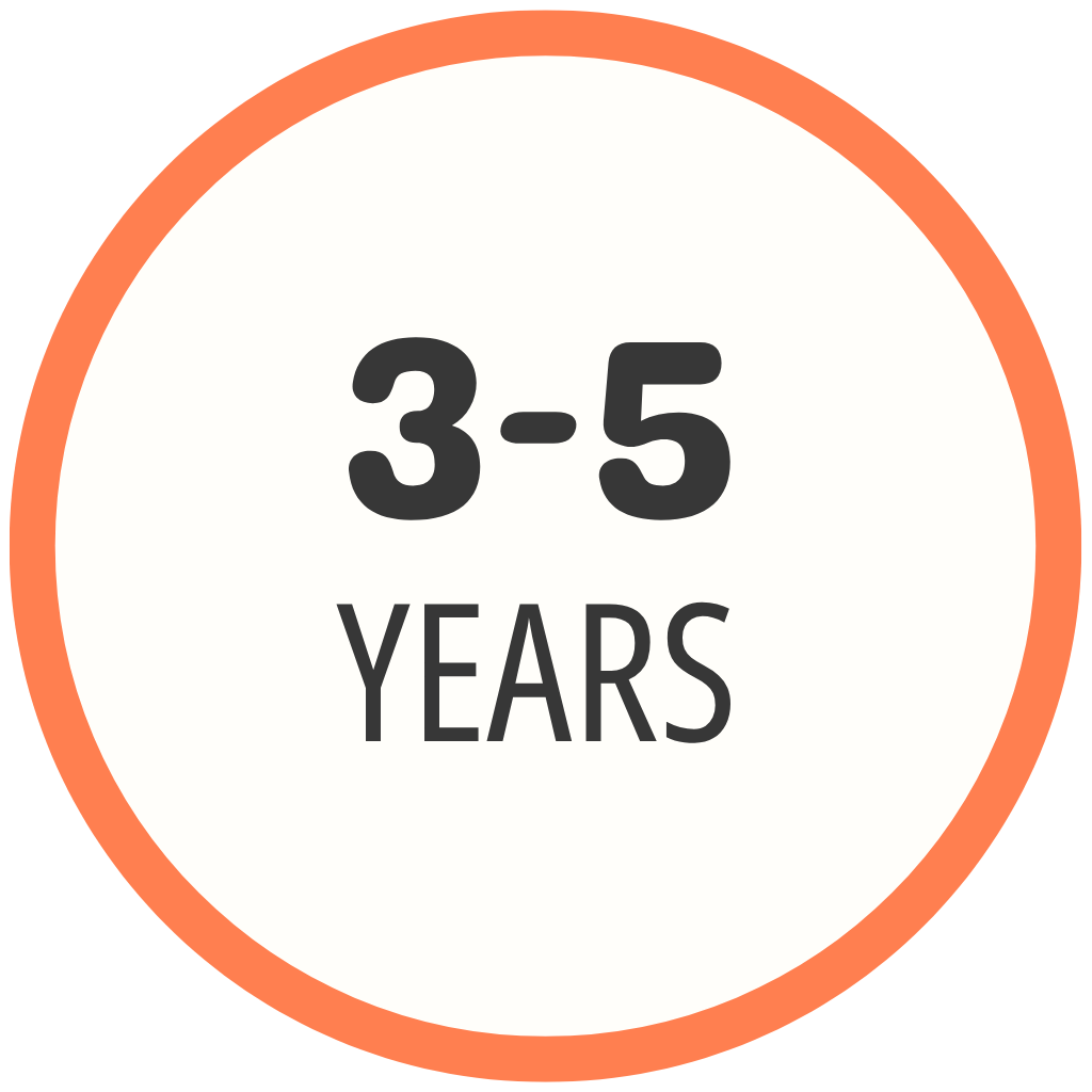 3-5 Years