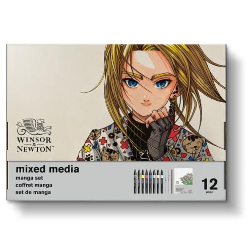 Winsor and Newton Graphic Art Manga Set