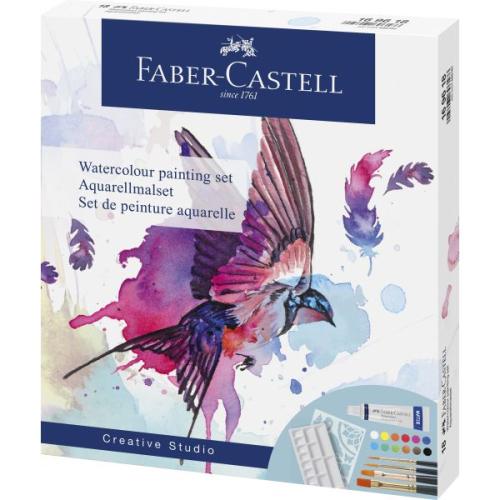Watercolour painting set of 18
