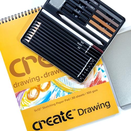 Create Sketching Bundle 27 piece Set