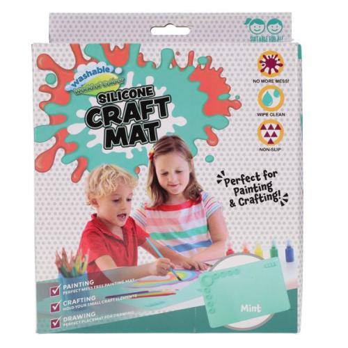 Washable Silicone Craft Mat - Mint