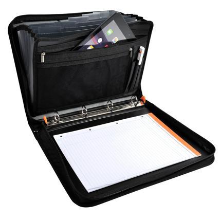 Exactive Conference Folder PP 4R A4 Black - Black