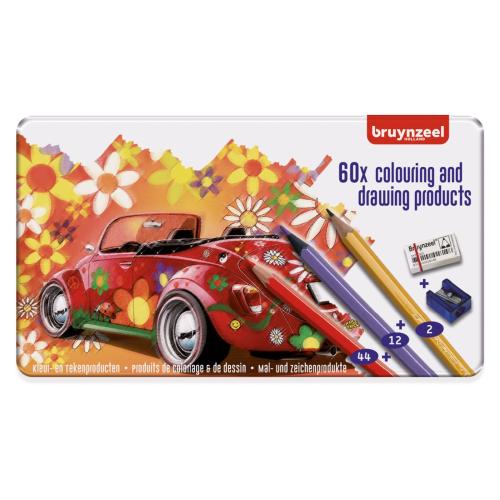 Bruynzeel Super Sixties Beetle tin | 60 pieces