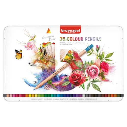 Bruynzeel Expression Colour Pencil Tine - 36pc