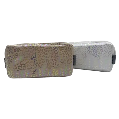 TRIPLE PENCIL CASE LEOPARD PNT