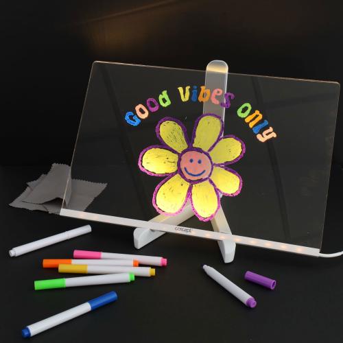 Acrylic LED Notice Board - 200x300mm