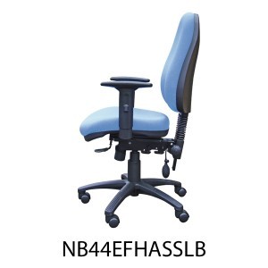 HIGH BACK EXTRA COMFORT TASK CHAIR WITH INFLATABLE BACK LUMBER SUPPORT