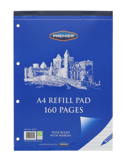 Premier A4 Refill Pad