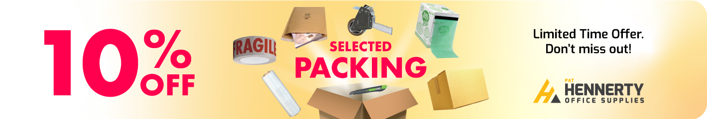 Packing Deals 10% Off Banner