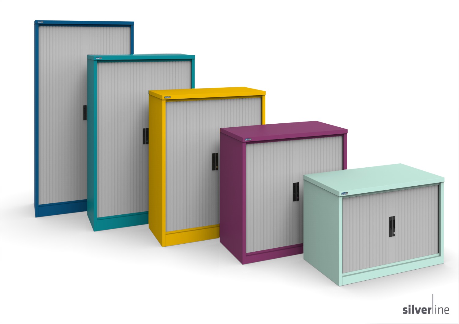 Silverline Kontrax Side Opening Tambour  101cm High SCST4EOW-Customise SCST4EOW-Config