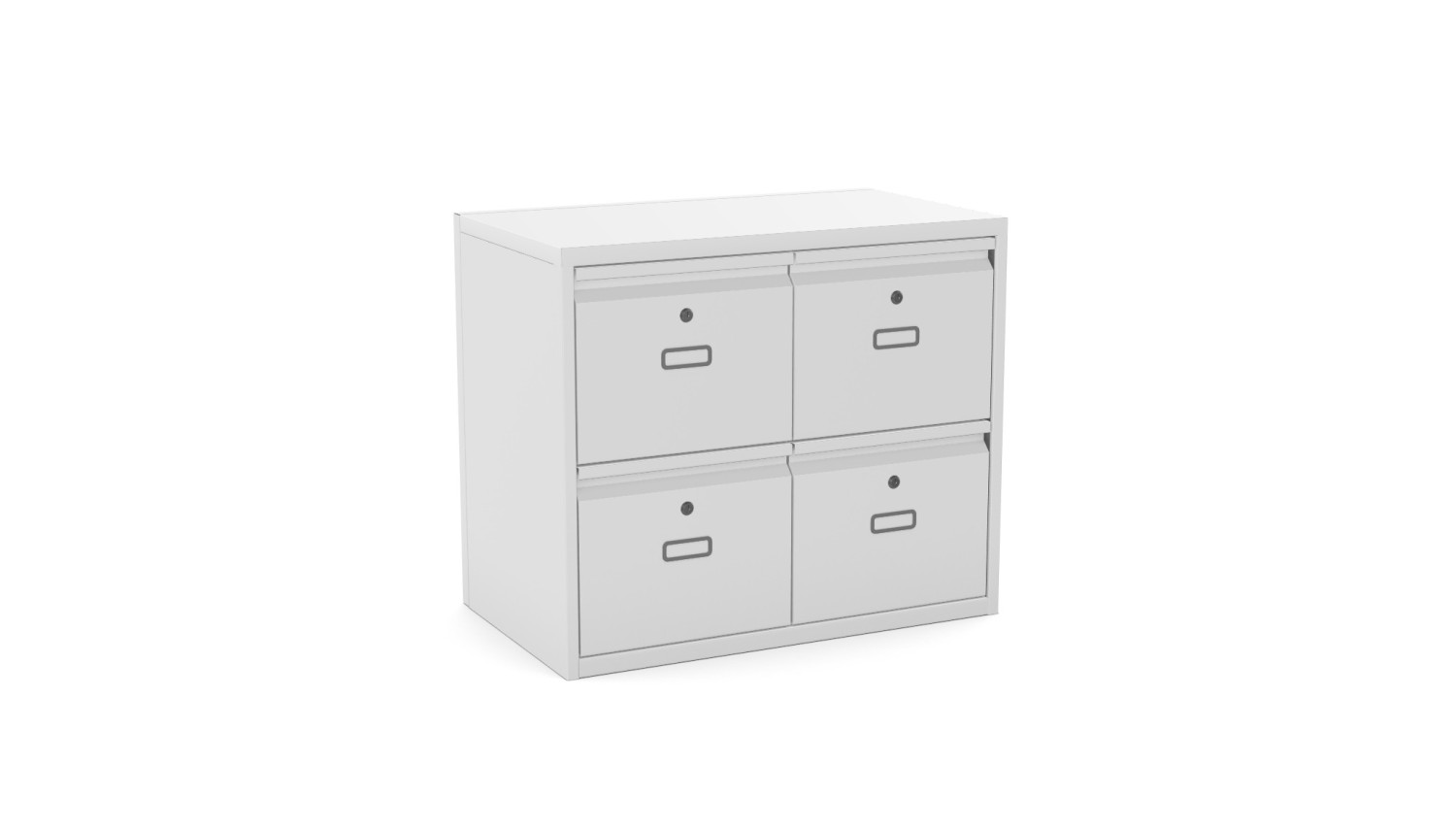 Silverline Freedom Personal Drawers 100cm High HDPDS30OW-Customise