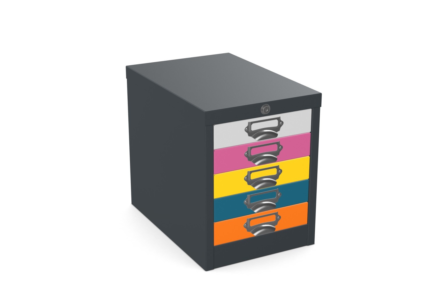 Silverline Locking Multidrawers 5 Drawer MDUR05LK-Customise