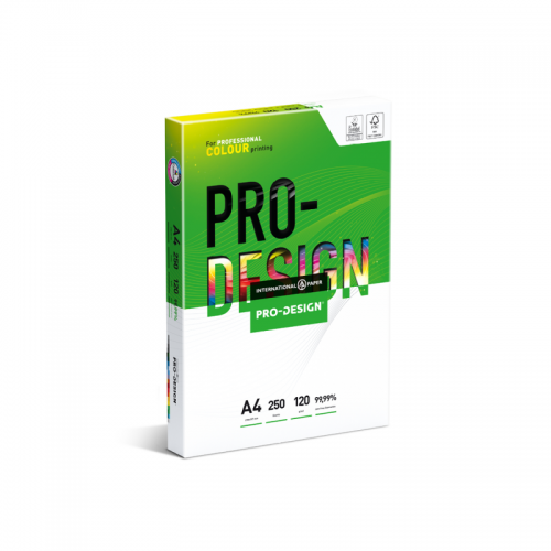IP Pro Design A4 Paper 120gsm  (pk 250 sheets)