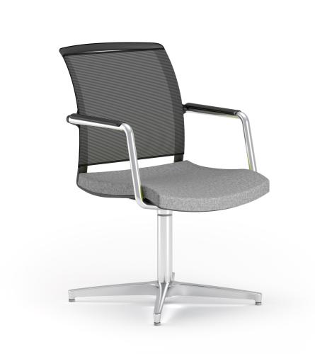 Passport Swivel Chair Light Grey