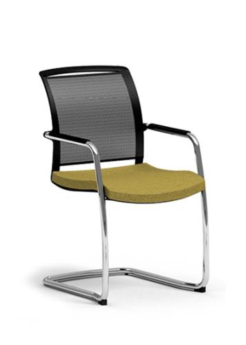 Passport Cantilever Chair Green