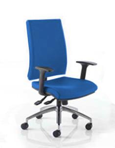 Quattro Desk Chair Blue
