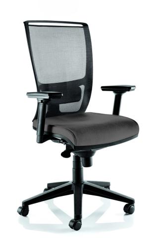 Zoe Operator Task Chair Dark Grey