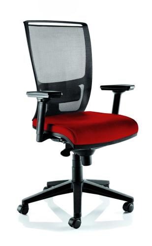 Zoe Operator Task Chair Red