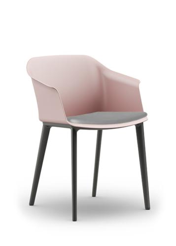 Aran Visitor Chair Powder Light Grey Seat