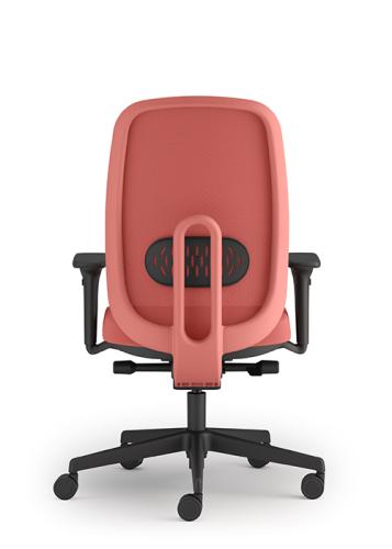Maeve Operators Chair Teracotta Red. Time 4021 Red Fabric