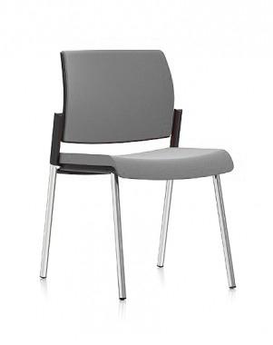 Kind Solid Visitor Chair Light Grey