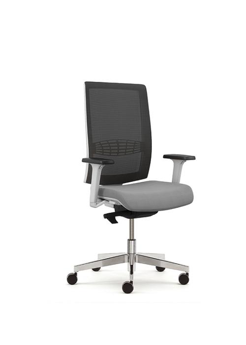 Kind Operators Chair White and Grey