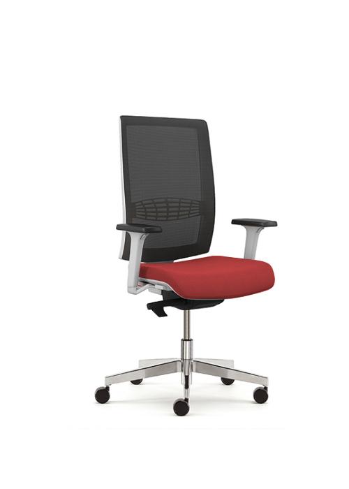Kind Operators Chair White and Red