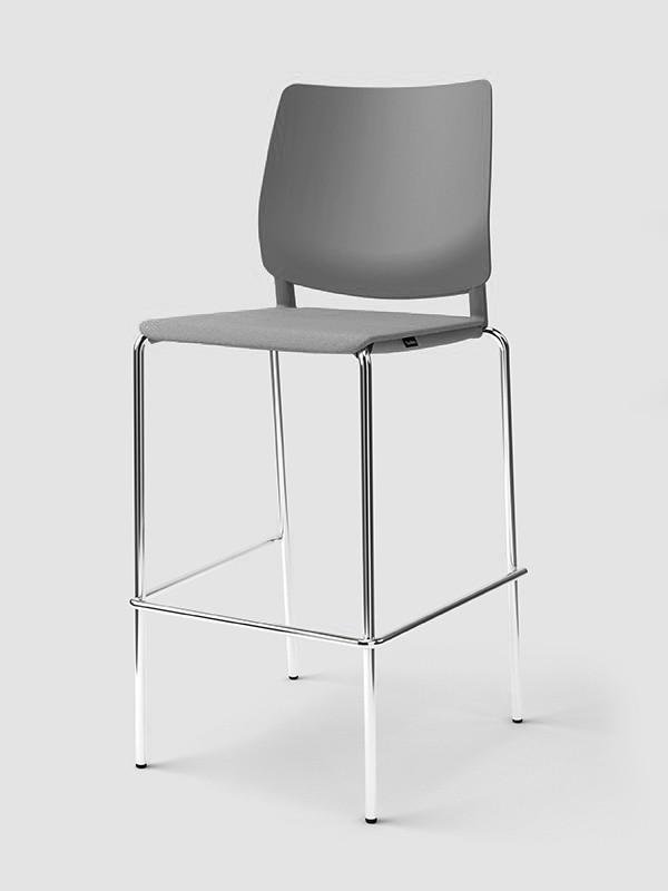 Melita High Stool Grey