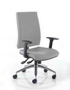Quattro Desk Chair Light Grey