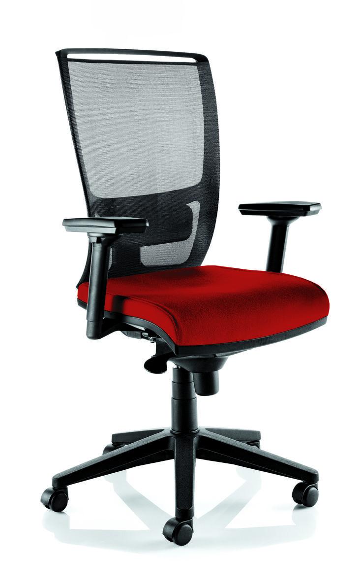 Zoe Operator Task Chair Red