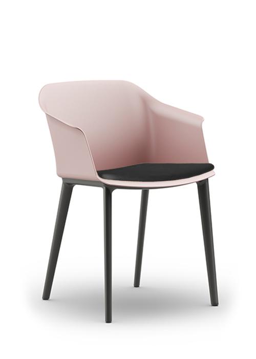 Aran Visitor Chair Powder Black Seat