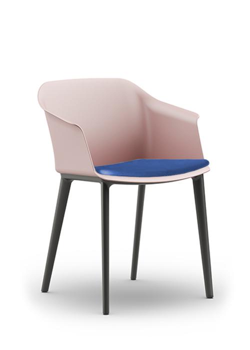 Aran Visitor Chair Powder Blue Seat