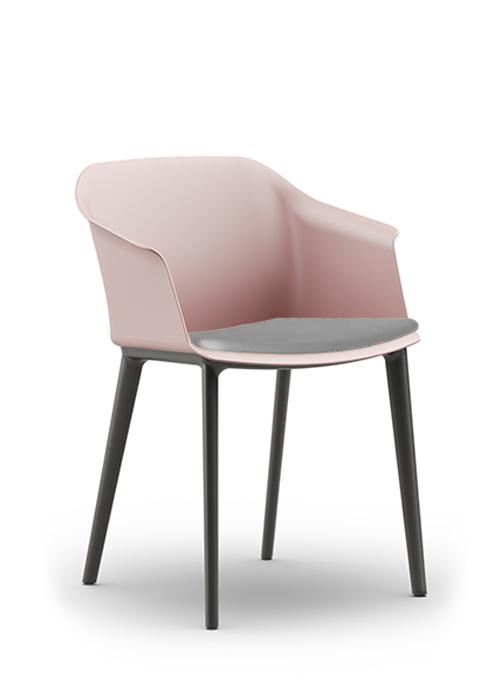 Aran Visitor Chair Powder Light Grey Seat