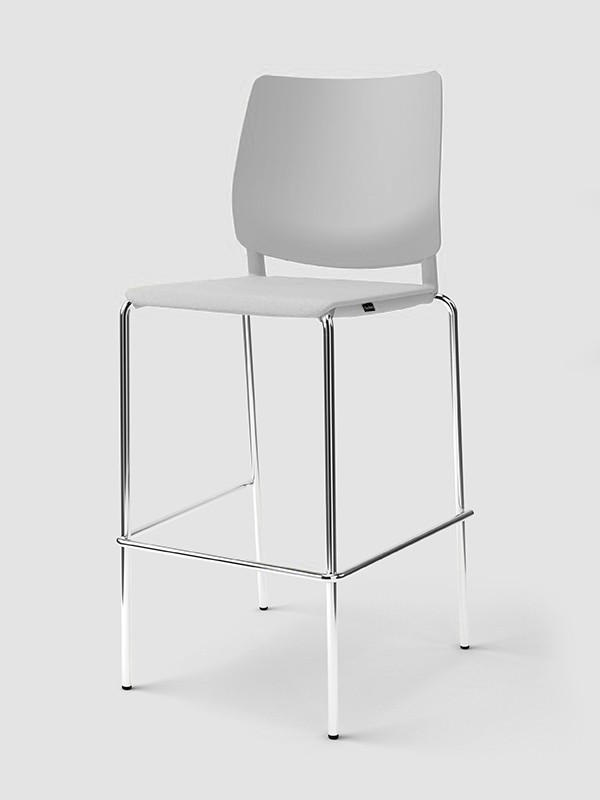 Melita High Stool White