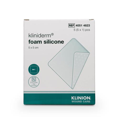 Kliniderm Foam Dressing 5X5cm X 5
