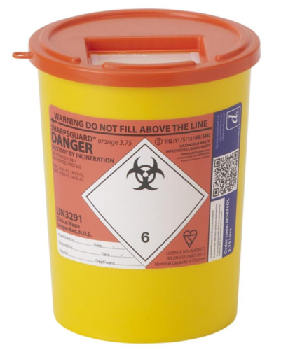 SHARPSGUARD® Orange 3.75 Litre