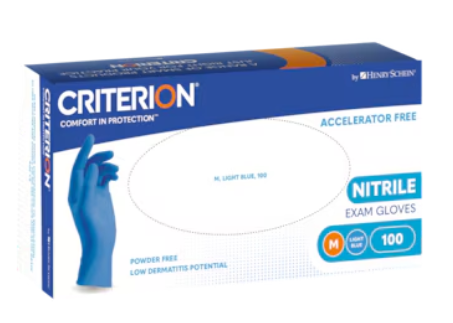 BWE Glove Nitrile Accelerator Free PF X-Small 100pk