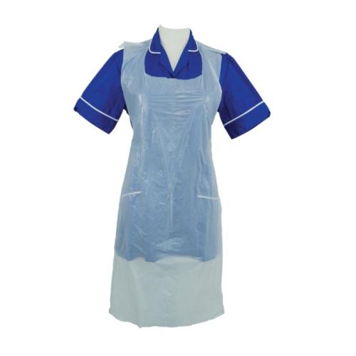 Shield EWA White Medium/Heavy Duty Aprons Flat Pack 100