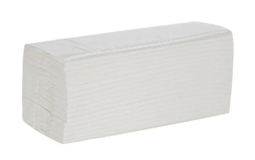 2ply white z-fold hand towel box of 3000