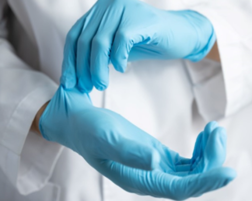 BWE Gloves Nitrile Exam Powder Free Blue Small 200pk